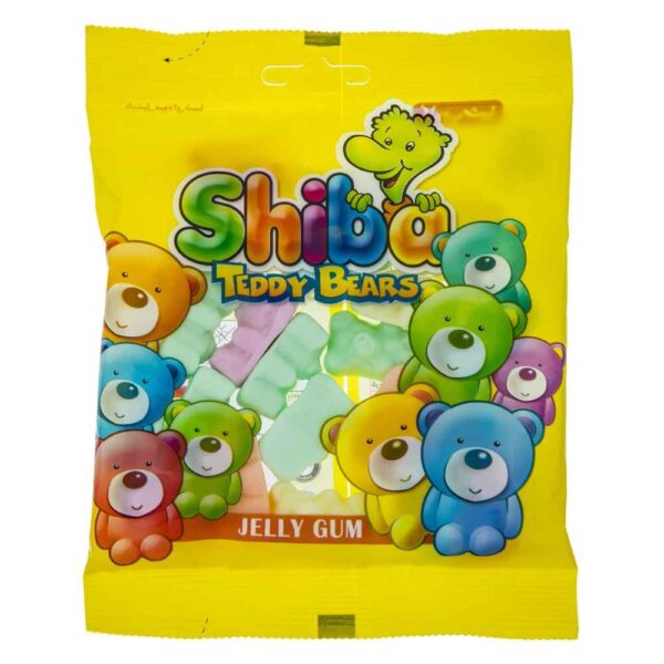 Halal Gummy Candy - Soft Jelly Gummies in Teddy Bear Shape - Shiba (30-Pack)