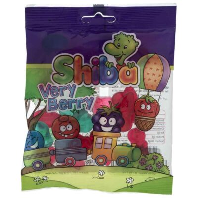 Halal Gummy Candy – Soft Jelly Gummies with Fruity Berry Flavor – Shiba (30-Pack)