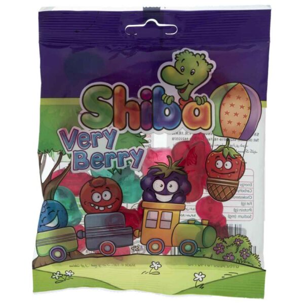 Halal Gummy Candy - Soft Jelly Gummies with Fruity Berry Flavor - Shiba (30-Pack)
