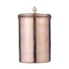 Copper Canister Jar Handcrafted to Enhance your Kitchen Hammered