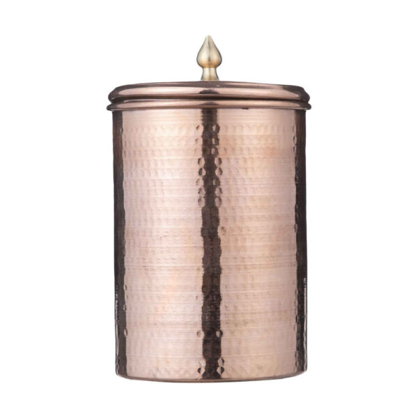 Copper Canister Jar Handcrafted to Enhance your Kitchen Hammered