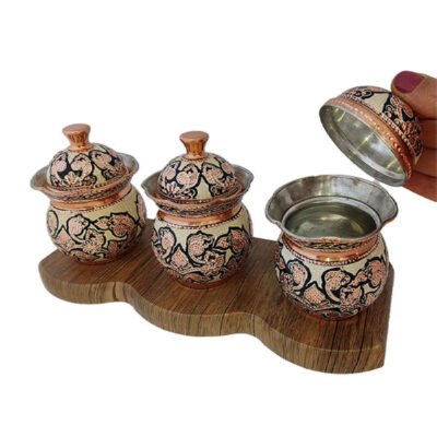 Handcrafted Copper Storage Jar – Ideal for Kitchen Organization – Silva