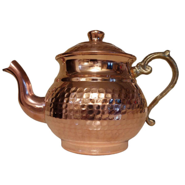 Persian Copper Teapot Handcrafted and Hammered Bahram