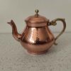 Persian Copper Teapot Handcrafted and Hammered Foad