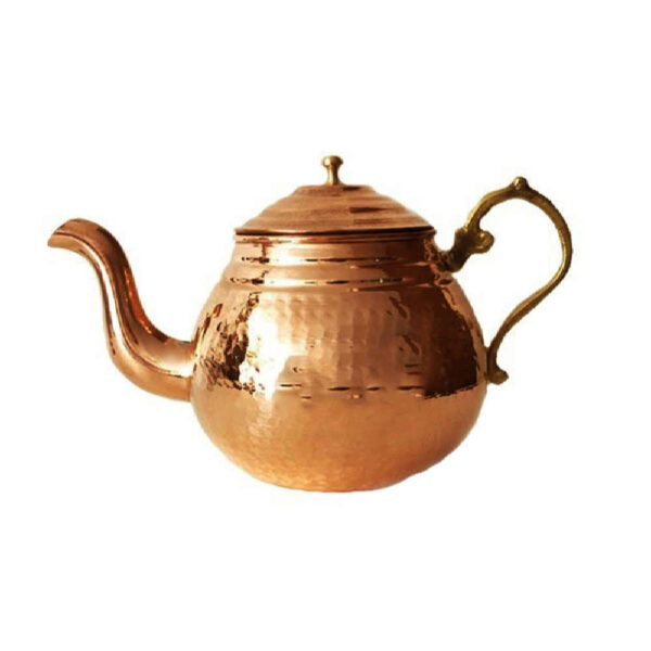 Persian Copper Teapot Handcrafted and Hammered Laya