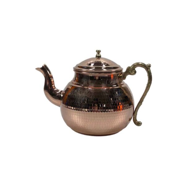 Persian Copper Teapot Handcrafted and Hammered Vahab