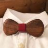 Handcrafted Wooden Bow Tie - Elegant Payam Model