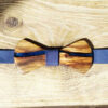 Handcrafted Wooden Bow Tie - Elegant Shamim Model