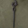Wooden Hair Stick Handcrafted Matter Mother's Seal Design Large Size