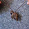 Wooden Necklace Handcrafted with Artistic Style Saturn