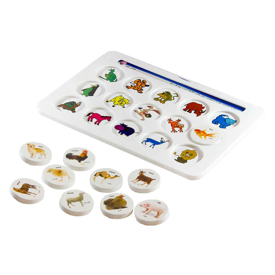 Hoosh Chin Educational Board Game for Children (Persian & English)