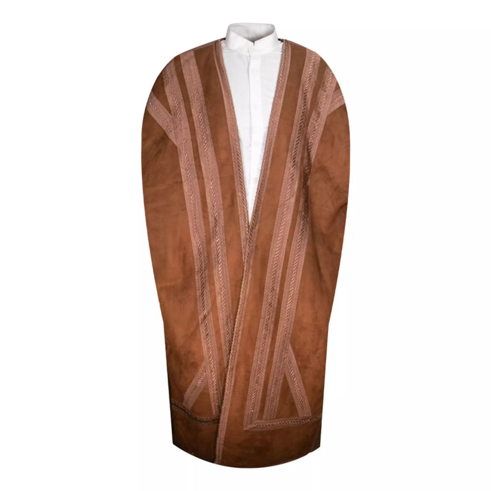 Men's Bisht Cloak - Faber Fabric - Islamic Arab Design