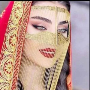 Jeweled Handmade Battoulah Niqab Model Special