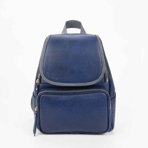 Classic Leather Women's Backpack - Model Dorna