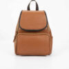 Classic Leather Women's Backpack - Model Dorna