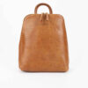 Authentic Leather Women's Backpack - Model Karin