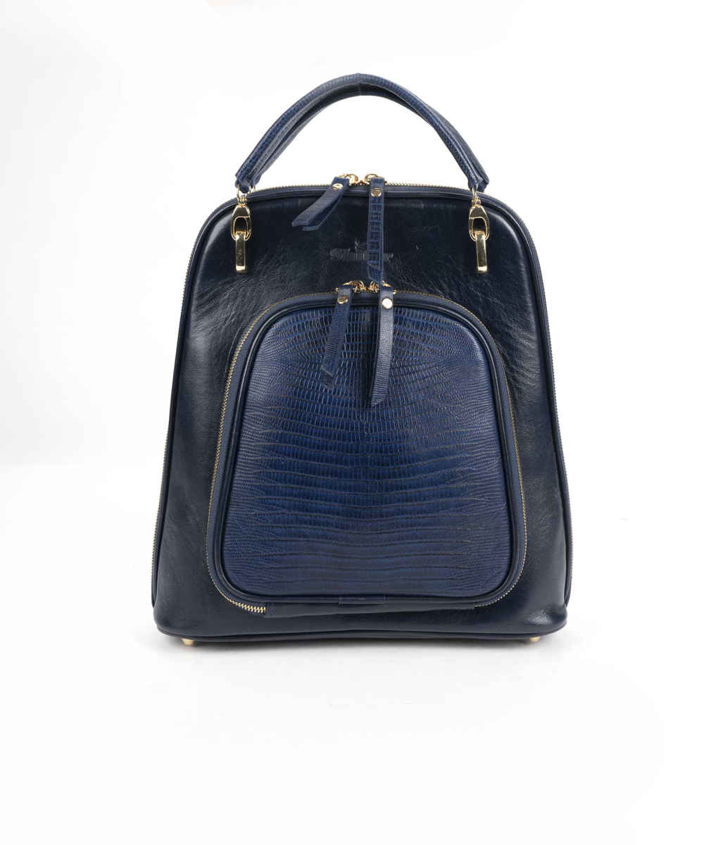 Genuine Leather Women’s Backpack – Model Mandana