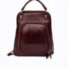 Premium Leather Women's Backpack - Model Yasna