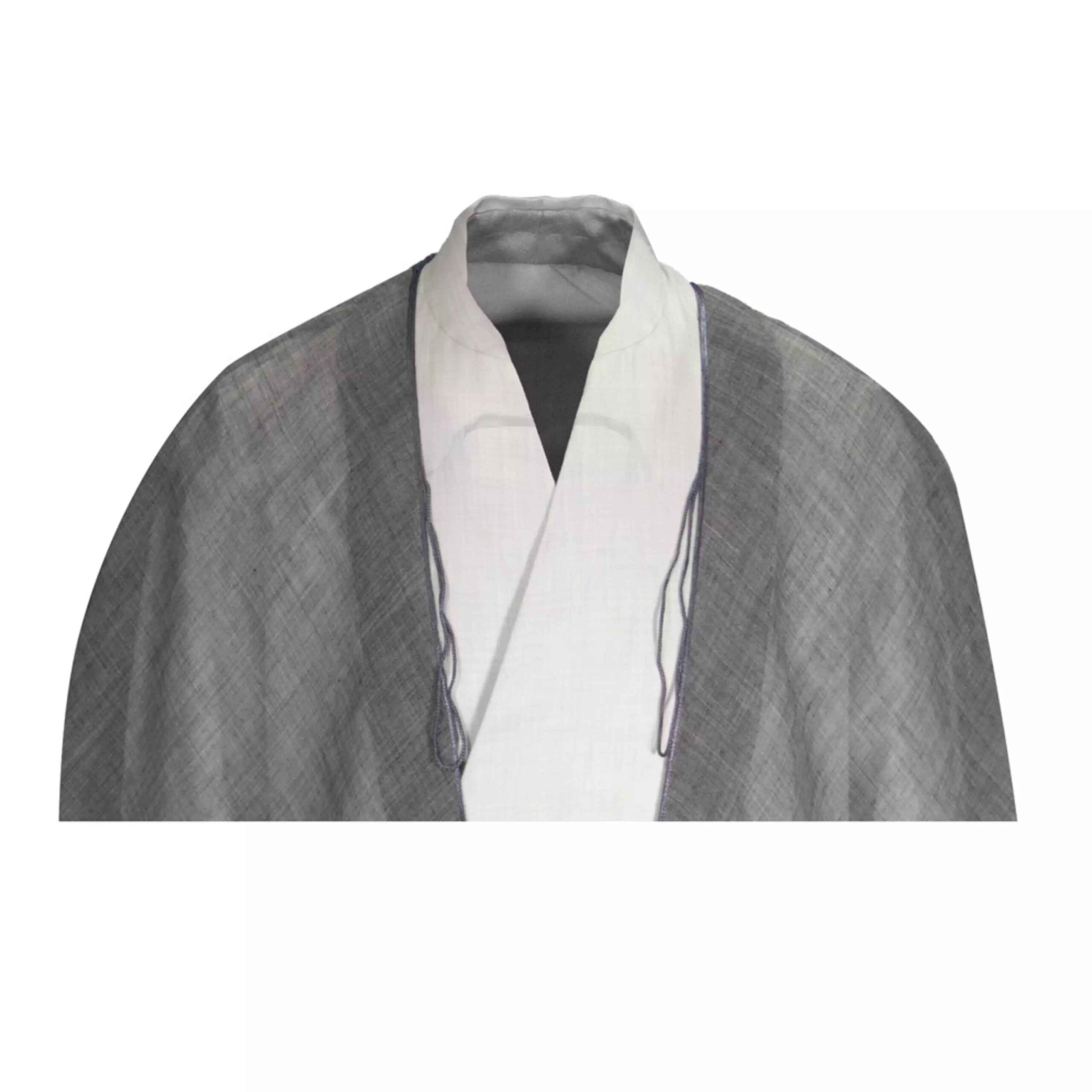 Men’s Merino Summer Bisht Cloak – Gray Color – Islamic Arab Design