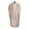 Men's Merino Summer Bisht Cloak - Ivory Color - Islamic Arab Style