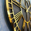 Modern 3-Piece Wall Clock Set Horse