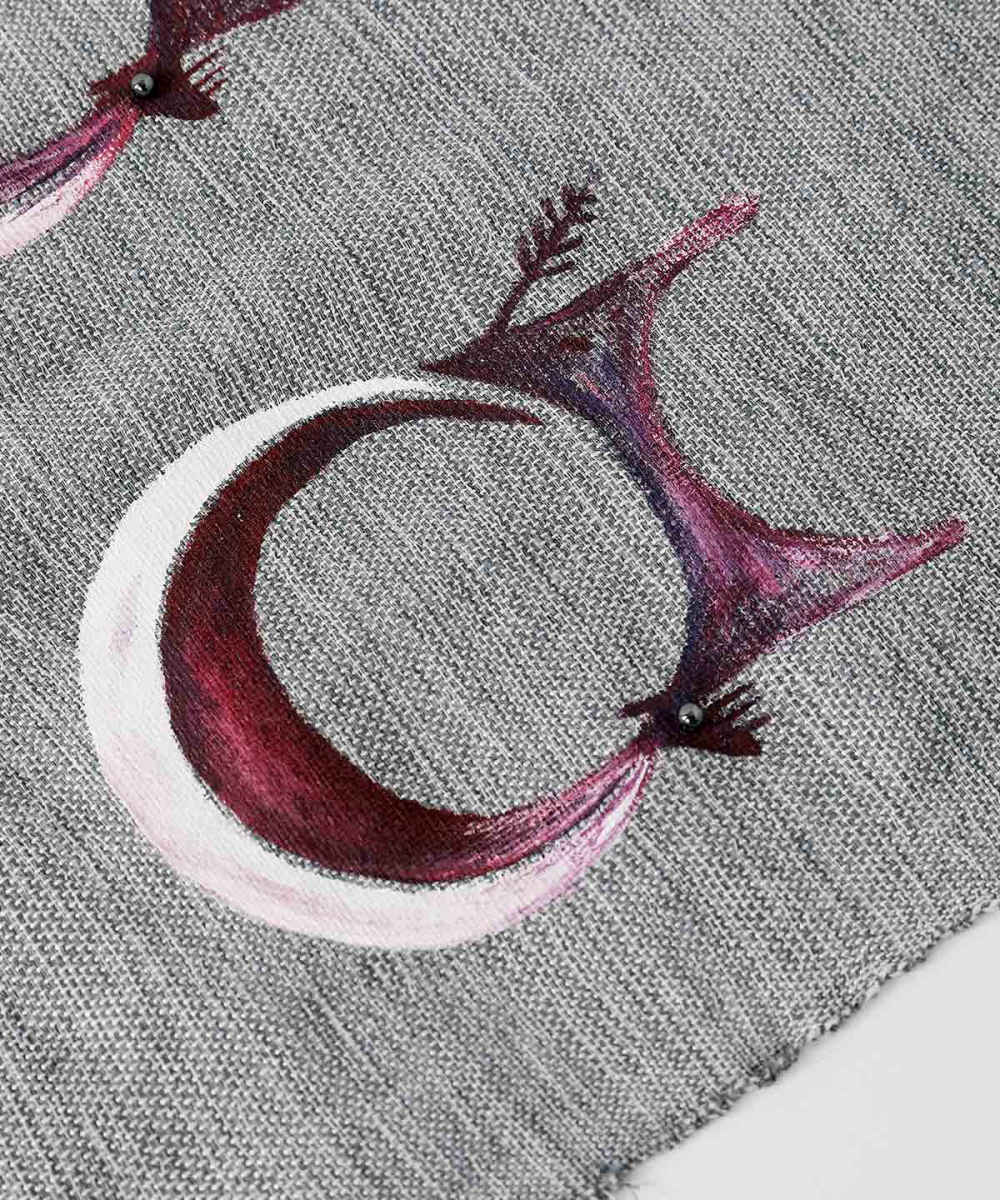 Women’s Patterned Cotton Shawl Model Jalan