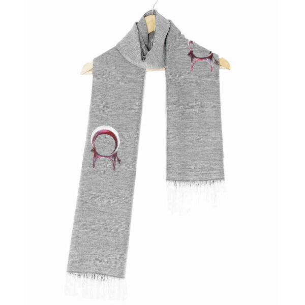 Women's Patterned  Cotton Shawl Model Jalan