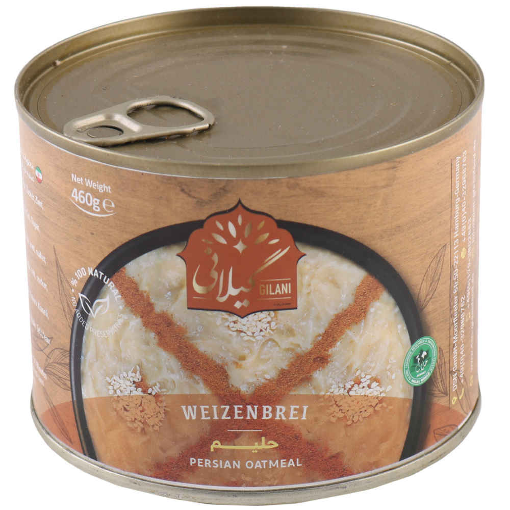 Persian Halim – Wheat and Meat Porridge, Canned (Pack of 5)