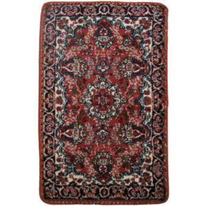 Red Rug Style Doormat - Rectangular