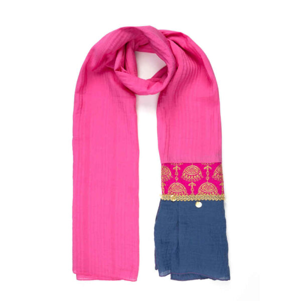 Sequin Balochi Embroidered Shawl for Women Narin