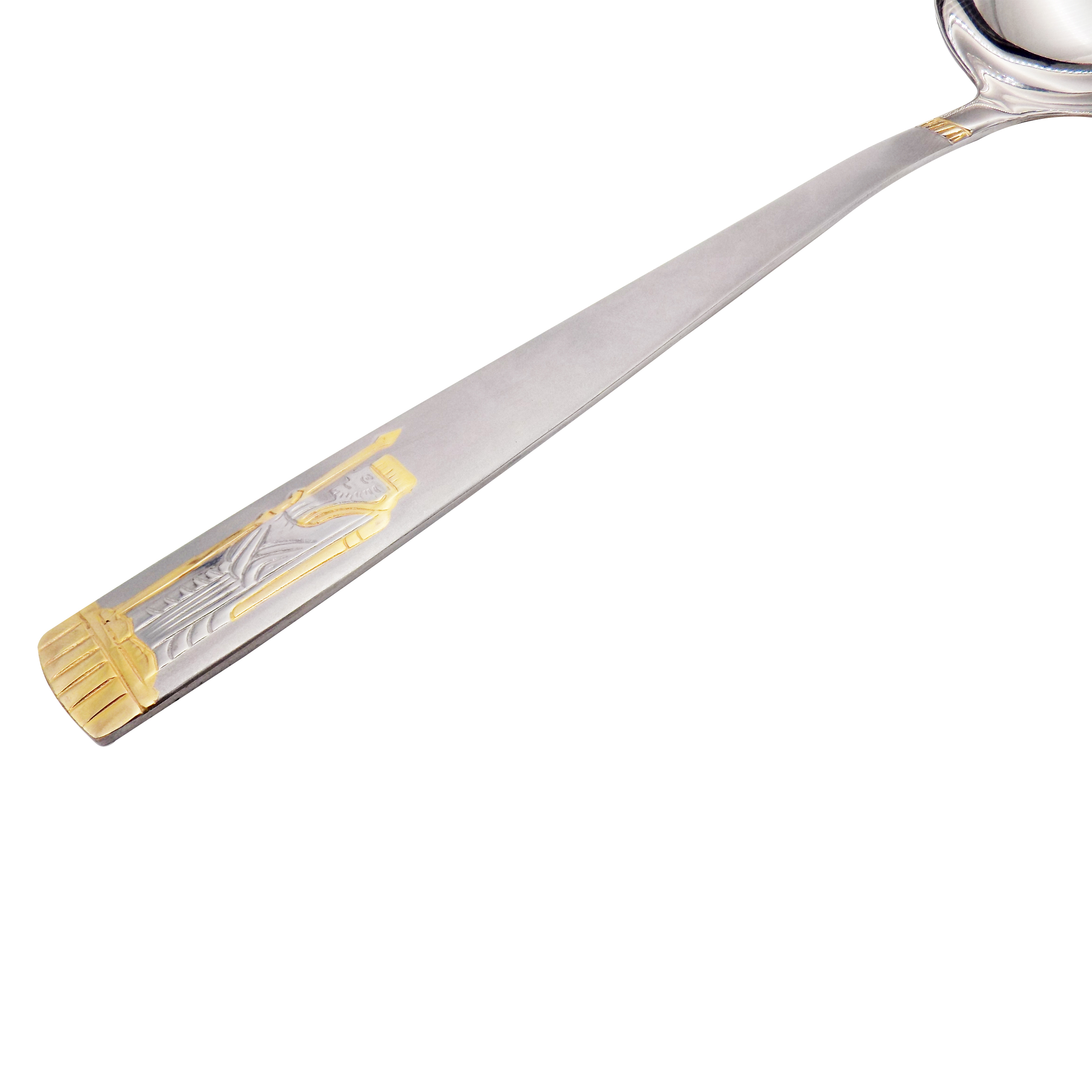 Stainless Steel Ladle Set – 3 Pieces Model Hakhamanesh