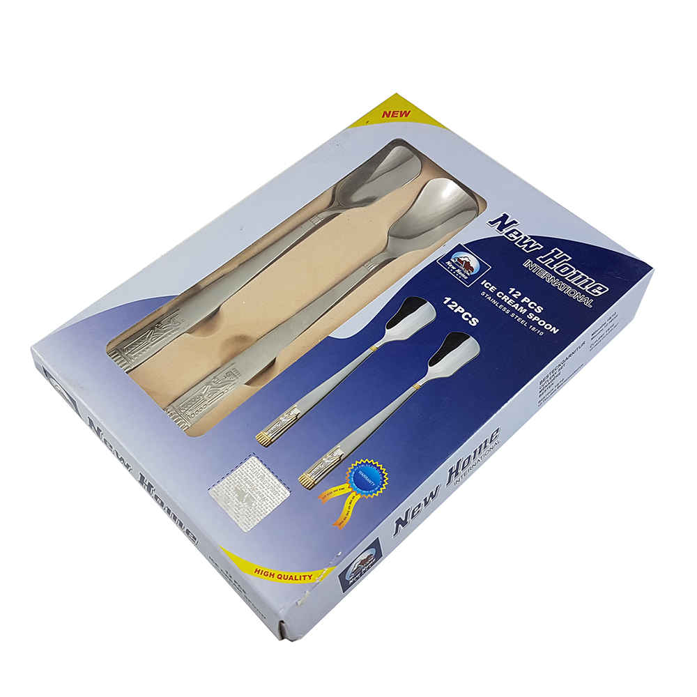 Steel Ice Cream Spoon Set – 3 Pieces Model Hakhamanesh