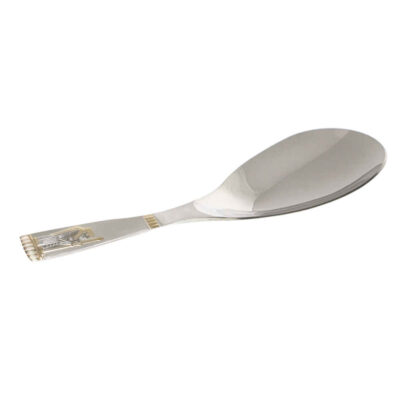 Steel Nut Serving Spoon Set – 3 Pieces Model Achaemenid