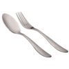 Steel Spoon and Fork Flatware Set of 12 Model Rahil