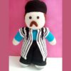 Amigurumi Handmade Crochet Stuffed Doll – Traditional Bakhtiari | Soft Plush Toy