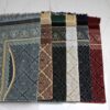 Islamic Prayer Rug Padded Velvet Sajadah with Green Mihrab Design for Muslims