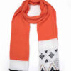 Women's Patterned Cotton Shawl Model Modelina