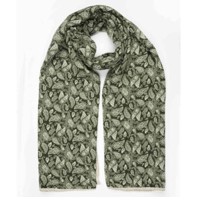 Traditional Shawl for Women Cotton Model Paisley
