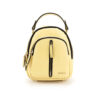 Yellow Leather Women's Backpack - Model Maral