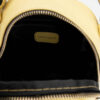 Yellow Leather Women's Backpack - Model Maral