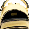 Yellow Leather Women's Backpack - Model Maral