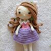 Amigurumi Handmade Crochet Stuffed Doll – Rapunzel | Soft Plush Toy