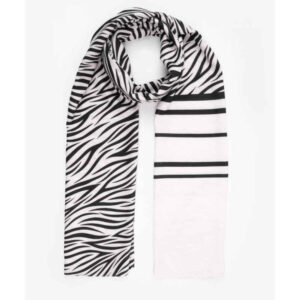 Zebra Print Women's Fashion Cotton Shawl