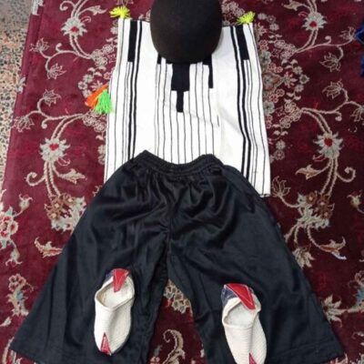 Persian Bakhtiari Kids’ Traditional Clothing Set