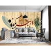 Persian Cream Calligraphy Wall Mural Model Sher for Modern Interiors