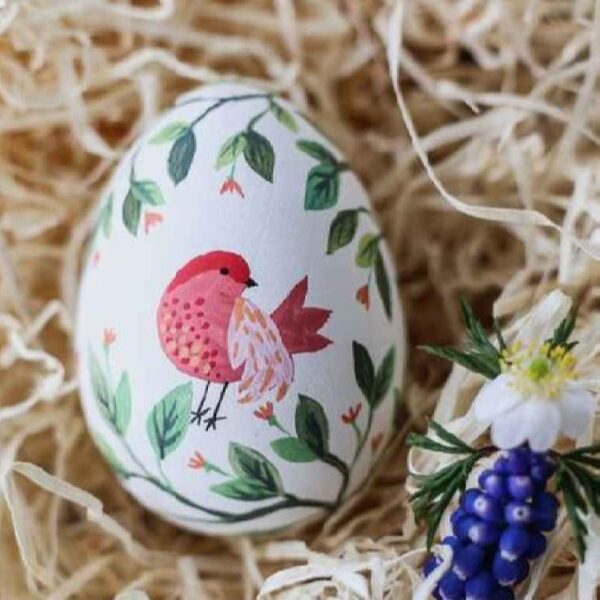 Elegant Pottery Haftseen Eggs for Nowruz Persian New Year - Roya