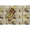 Persian Gray Calligraphy Wall Mural Model Nasim for Modern Interiors