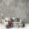 Gray Abstract Wall Mural Model Leili for Modern Interiors