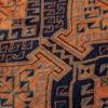 Vintage Tribal Hand-Knotted Persian Carpet Model Meshkin