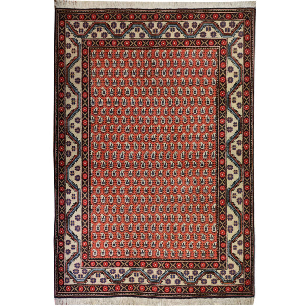 Vintage Hand-Knotted Persian Carpet Model Olia